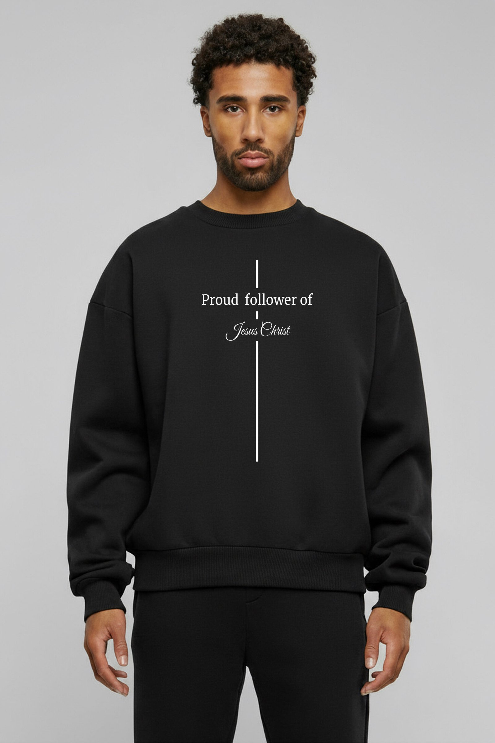 Black MyProudJesus Sweatshirt