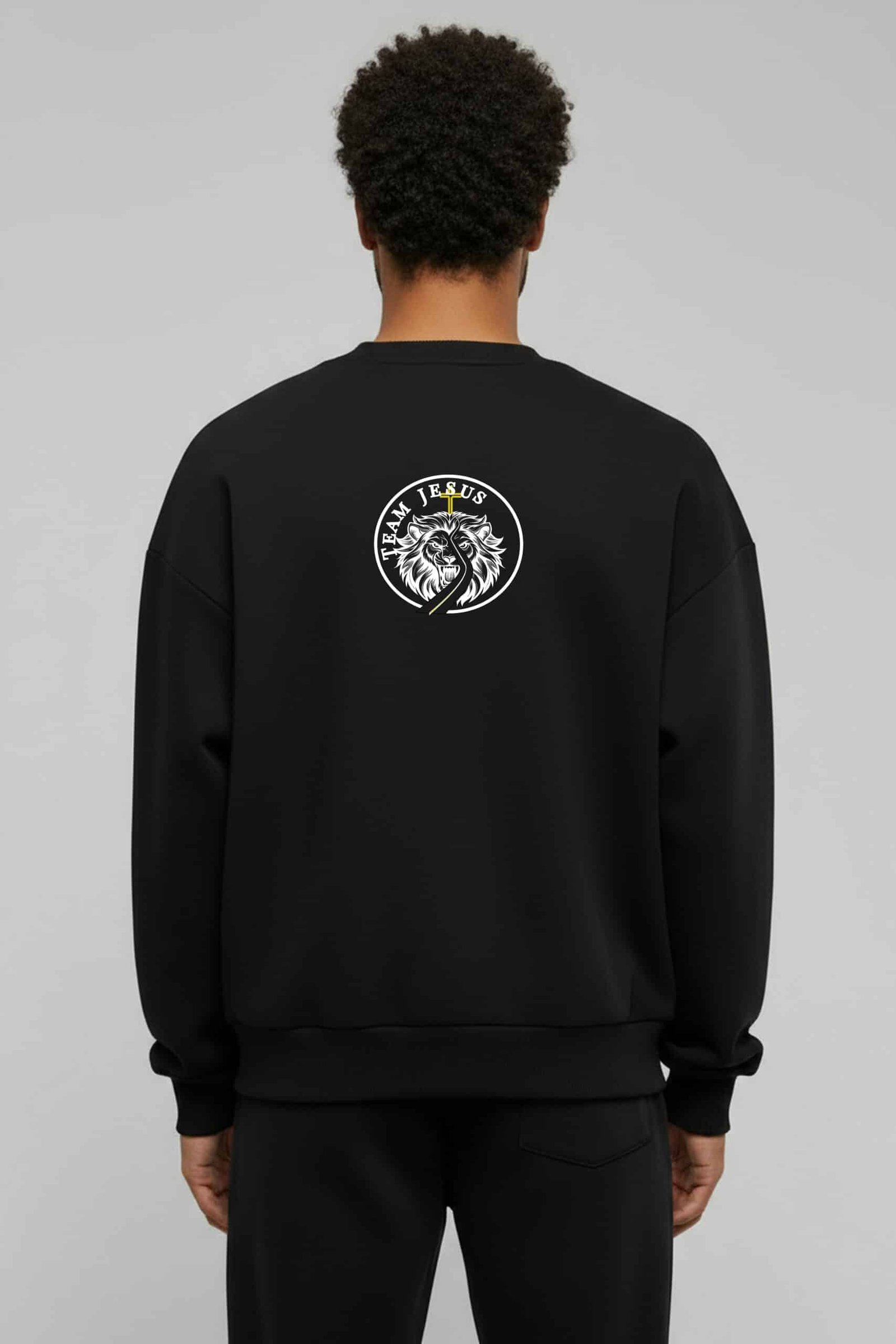 Black MyProudJesus Sweatshirt - Image 2