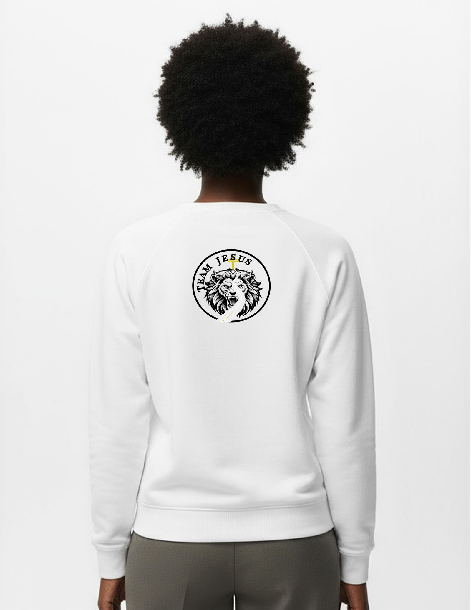 White MyProudJesus Sweatshirt - Image 2