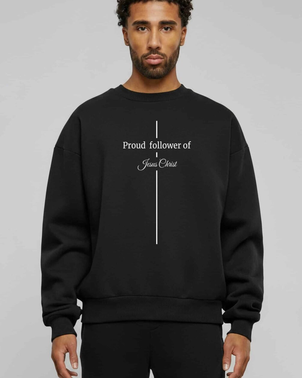 Black MyProudJesus Sweatshirt