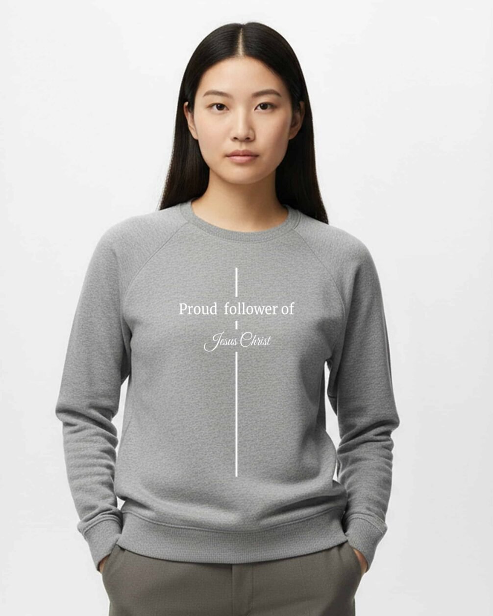 Gray MyProudJesus Sweatshirt